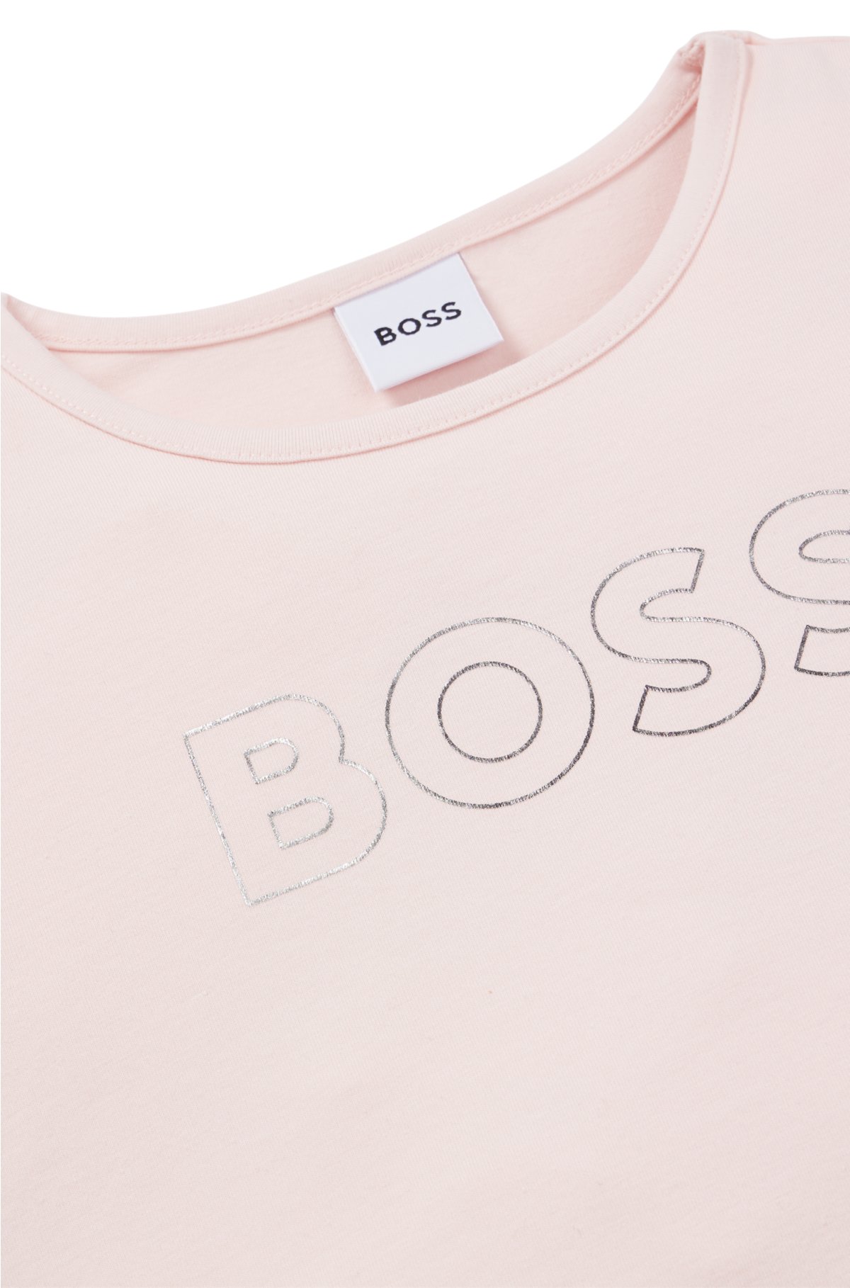 BOSS ヒューゴボス オーバーサイズ コットン ストレッチ Tシャツ