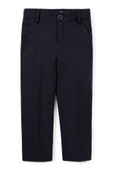 Kids' regular-fit suit trousers in stretch wool, Dark Blue