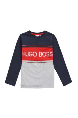 t shirt manche longue hugo boss