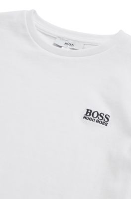 hugo boss embroidered t shirt
