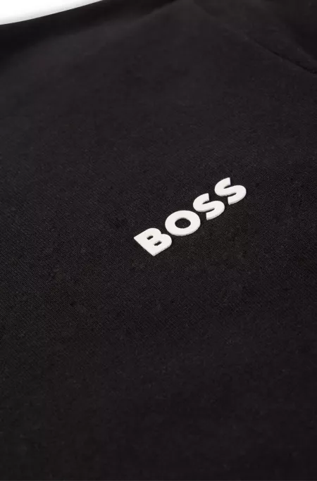 Regular-Fit Kids-T-Shirt aus Baumwolle mit Logo-Print