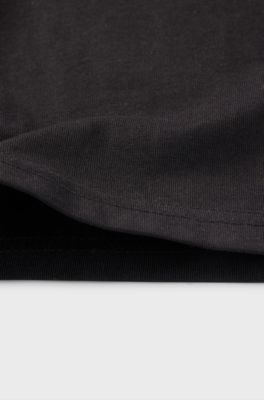 Kids' cotton T-shirt, Black