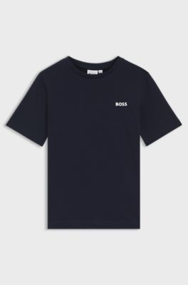 Kids' cotton T-shirt, Dark Blue