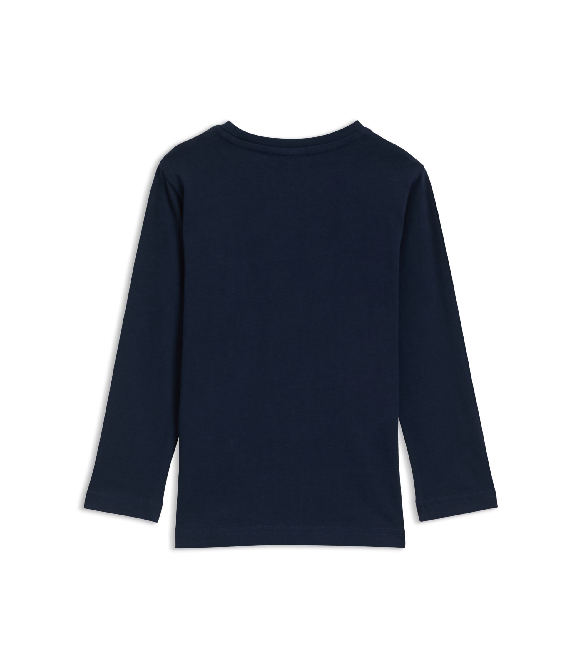 BOSS - キッズ ロングスリーブTシャツ コットン コントラストロゴ
