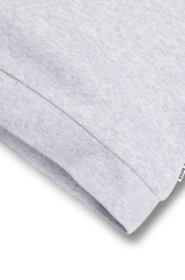 キッズ コットンブレンド スウェットシャツ ロゴプリント, ライトグレー