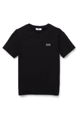 hugo boss white v neck t shirt