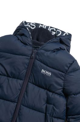 hugo boss puffer jacket junior