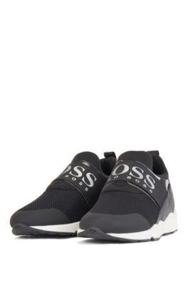 hugo boss strap trainers