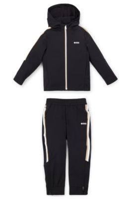 BOSS BOSS x Matteo Berrettini kids tracksuit with logo details