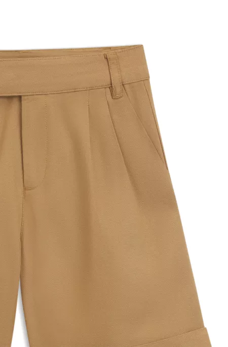 Short Loose en twill de coton mélangé pour enfant