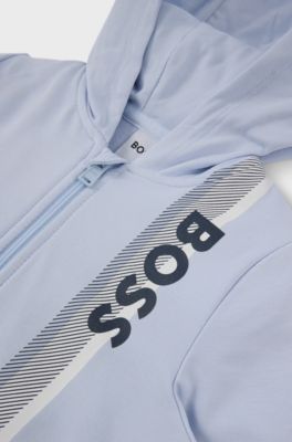 Gift-boxed three-piece tracksuit for babies, Light Blue