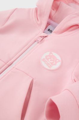 Gift-boxed three-piece tracksuit for babies, Light Pink