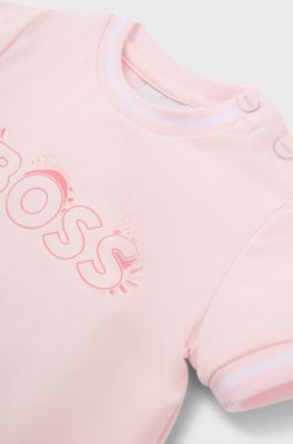 Gift-boxed three-piece tracksuit for babies, Light Pink