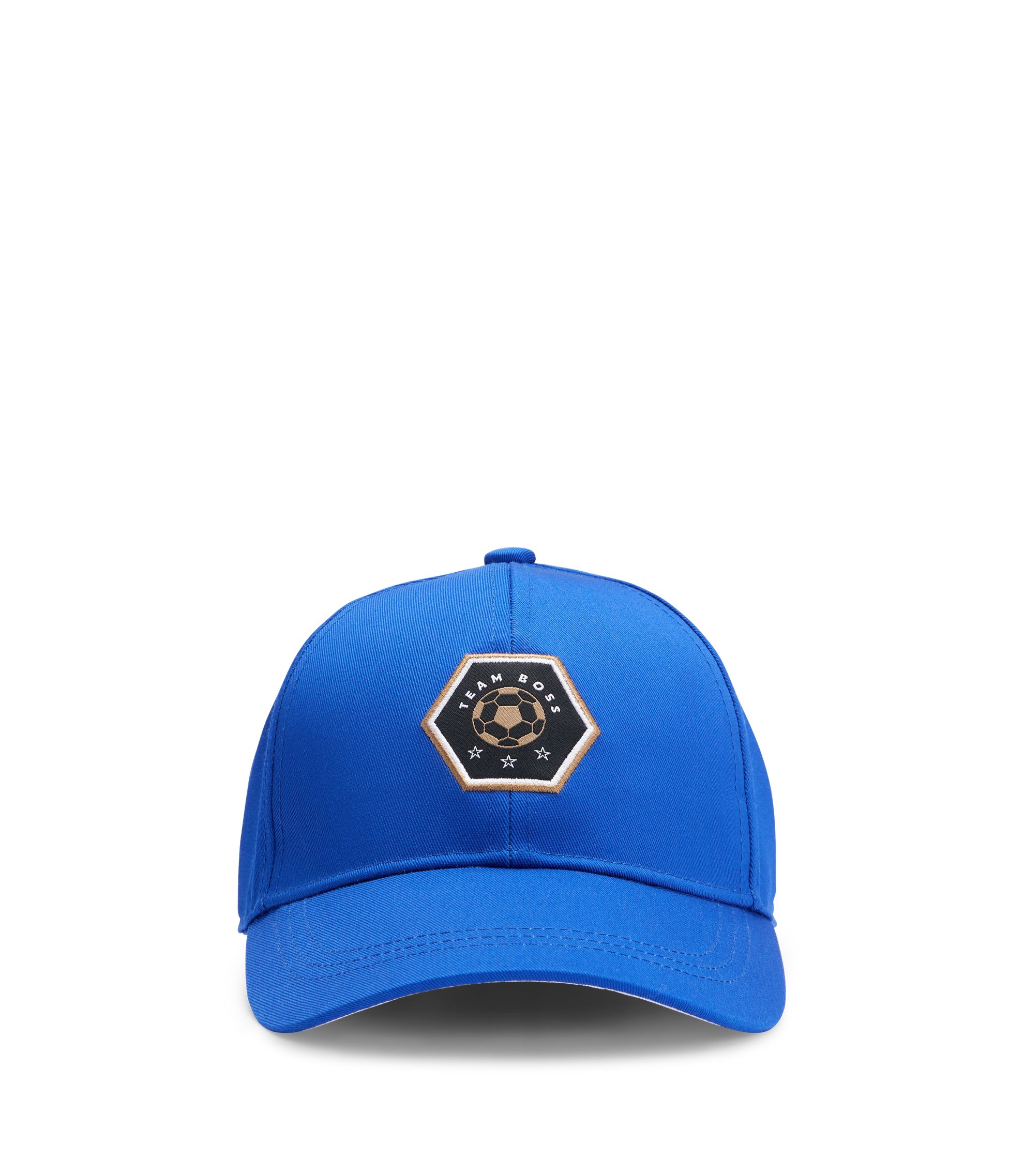 BOSS - キッズ キャップ ロゴパッチ - ブルー