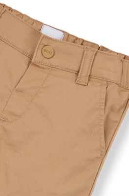 Geschenk-Set aus Baby-Poloshirt und -Shorts, Gemustert