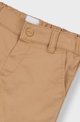 Gift-boxed polo shirt and shorts set for babies, Patterned