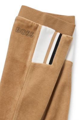 베이비 코튼 블렌드 트랙수트 기프트 박스, 브라운