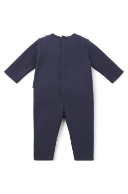 Gift-boxed suit-style three-in-one for babies, Dark Blue