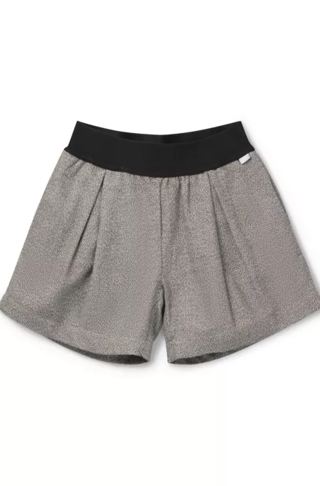 Short en coton à taille élastique pour enfant