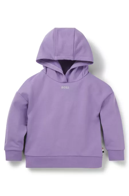 Sweat à capuche Oversize avec logo brodé pour enfant