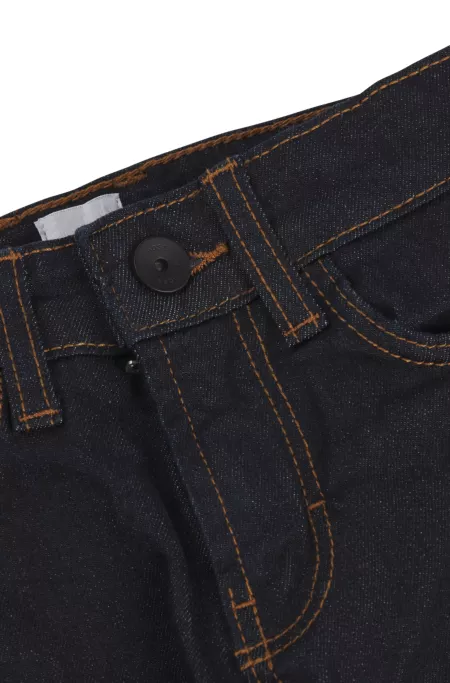 Jean Regular avec rivet à monogramme Double B pour enfant