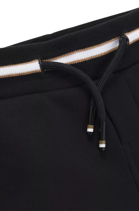 Bas de survêtement en coton mélangé avec logo imprimé pour enfant