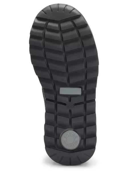 Bottines déperlantes avec doublure en peau retournée synthétique pour enfant