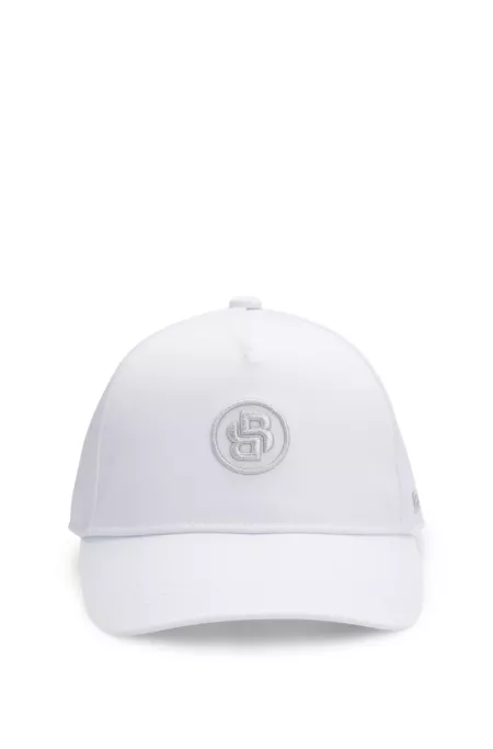 Gorra de sarga para niños con monograma Double B