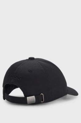 Gorra para ni&ntilde;os con logo bordado en la parte trasera, Negro