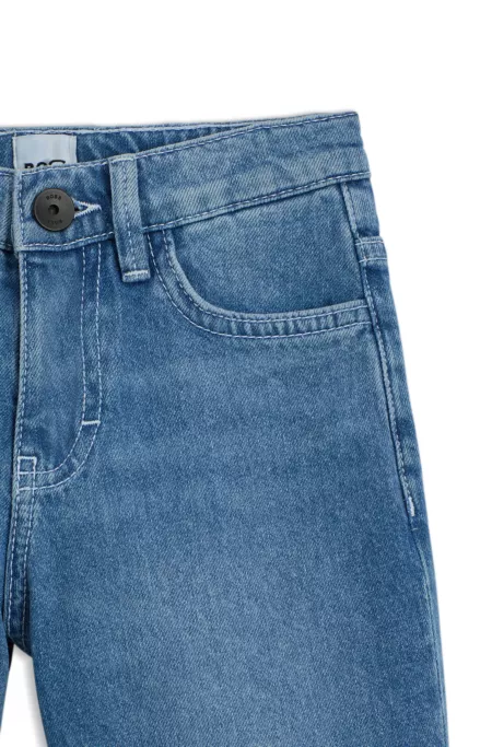 Jean Loose en denim bleu pour enfant