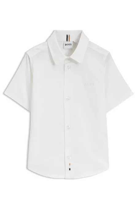 Chemise Regular en coton Oxford pour enfant