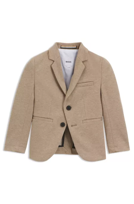 Veste de costume en tissu stretch pour enfant