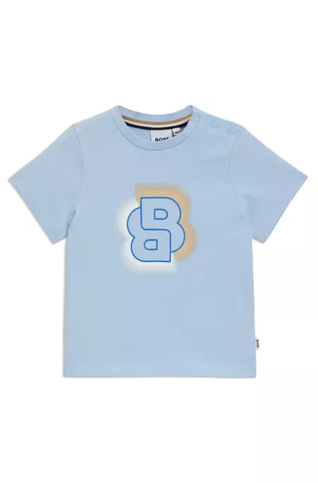 T-shirt en coton à monogramme Double B pour enfant