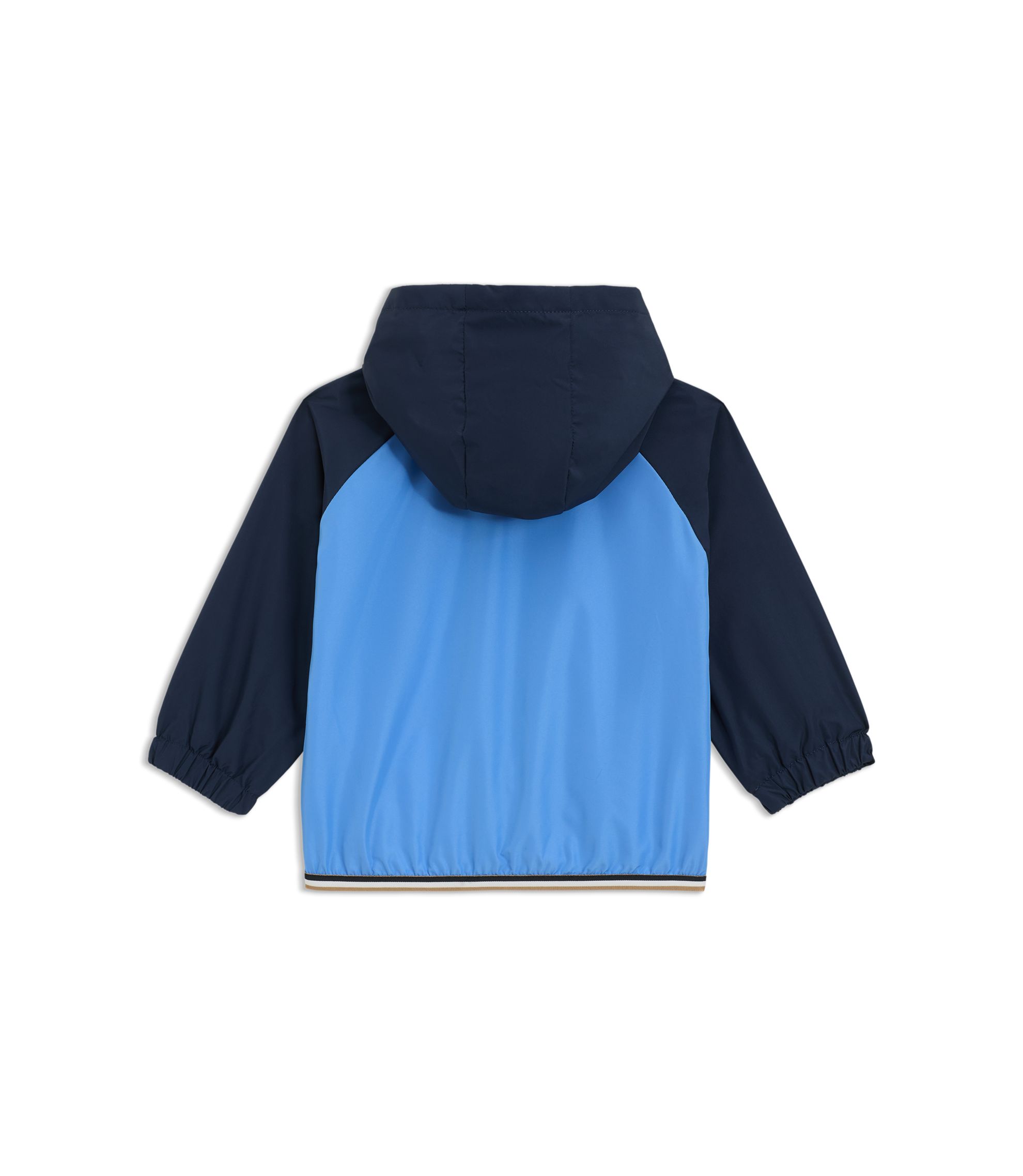 Veste Coupe-vent HUGO BOSS Oltone-D à Capuche - Bleue, Taille US S IT 48, Neuf Avec étiquettes