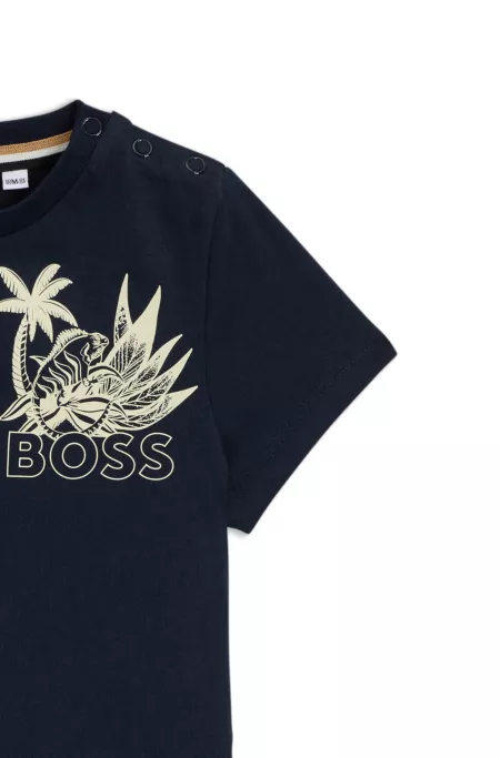 Ensemble t-shirt et short à motif artistique créatif pour enfant