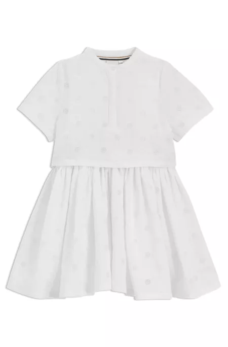 Kids-2-in-1-Kleid mit Double-B-Monogrammen