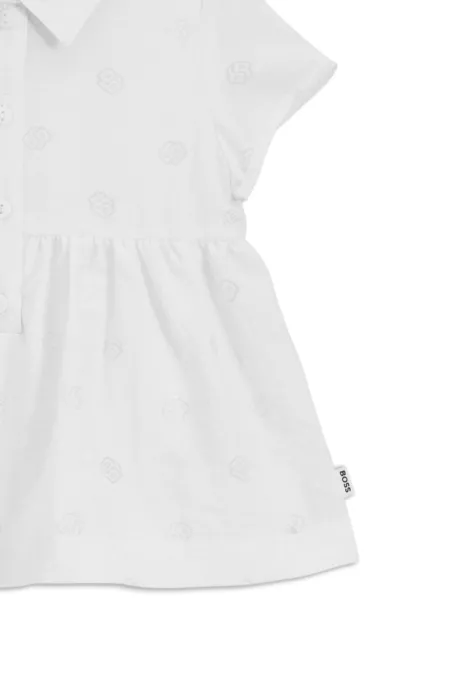 Coffret cadeau robe et bloomer pour bébé