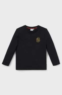 BOSS x Creation of the Gods long-sleeved T-shirt, Black