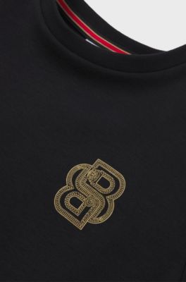 BOSS x Creation of the Gods long-sleeved T-shirt, Black