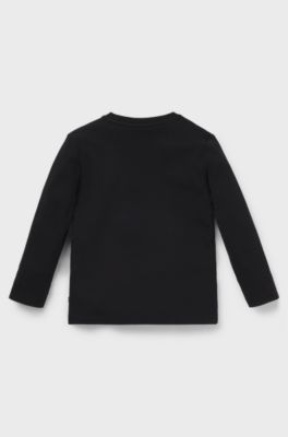 BOSS x Creation of the Gods long-sleeved T-shirt, Black