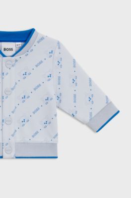 Driedelig joggingpakje voor baby&rsquo;s in een cadeaubox, Lichtblauw