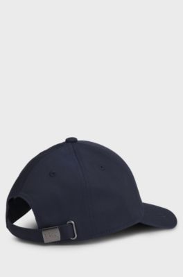 Kids' cap with embroidered Double B monogram, Dark Blue