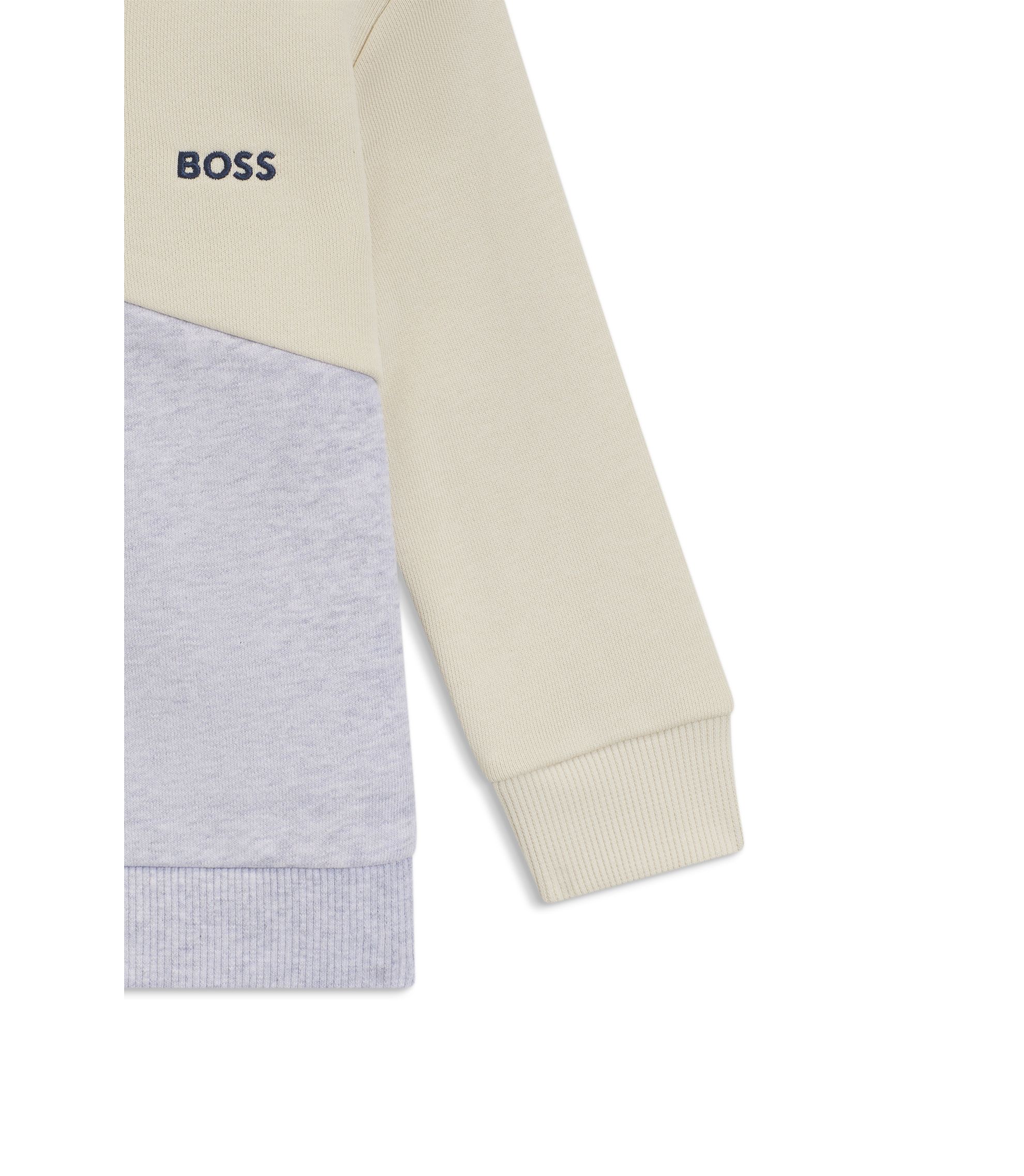 BOSS - キッズ カラーブロック スウェットシャツ コットンブレンド