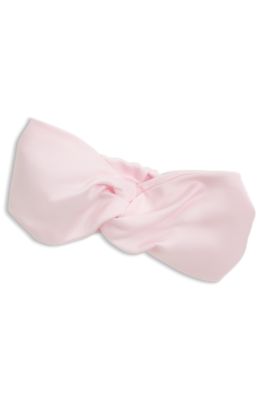 Set pagliaccetto e fascia per la testa per neonate in confezione regalo, Rosa chiaro