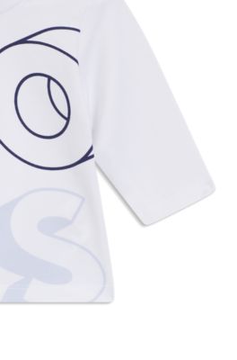 Gift-boxed three-piece tracksuit set for babies, Light Blue