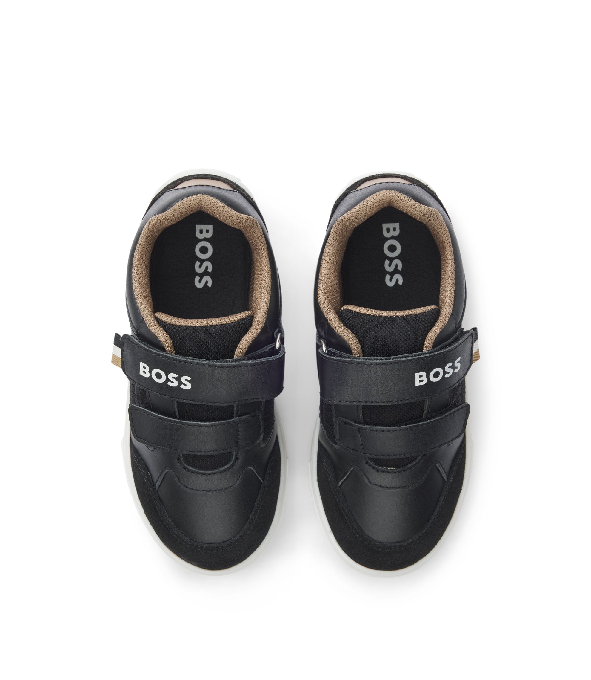 シューズ BOSS Jr. シューズ BOSS Jr. BOSS Lace-Up Elasticated Sneakers for BOY | Kids