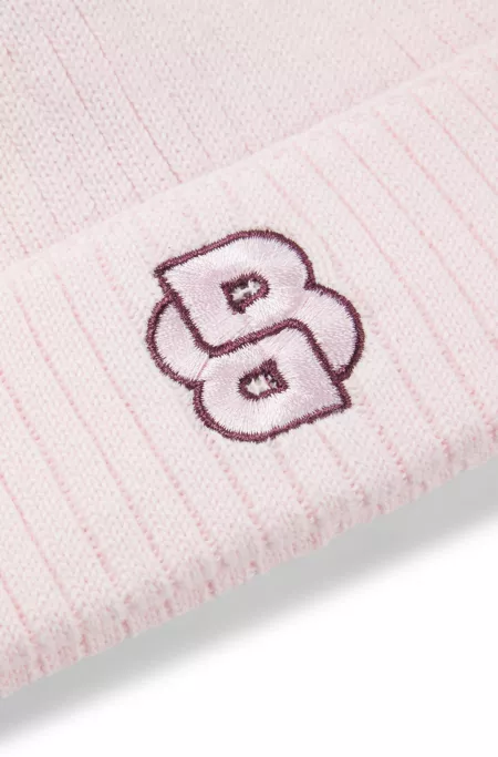 Bonnet en maille de coton pour bébé