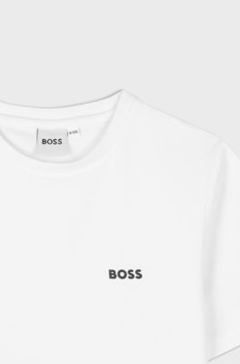 Set van twee T-shirts voor kinderen, Wit
