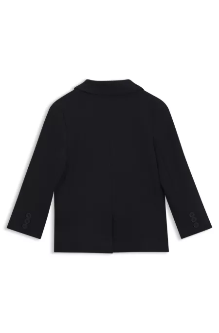 Veste de costume enfant en piqué stretch