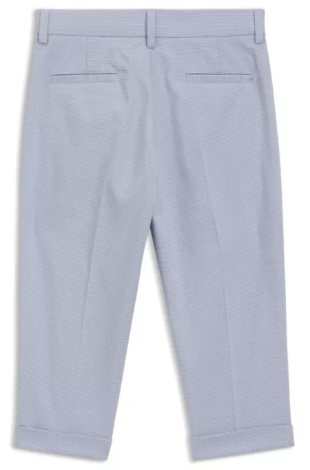 Pantalones de traje para niños en tejido elástico